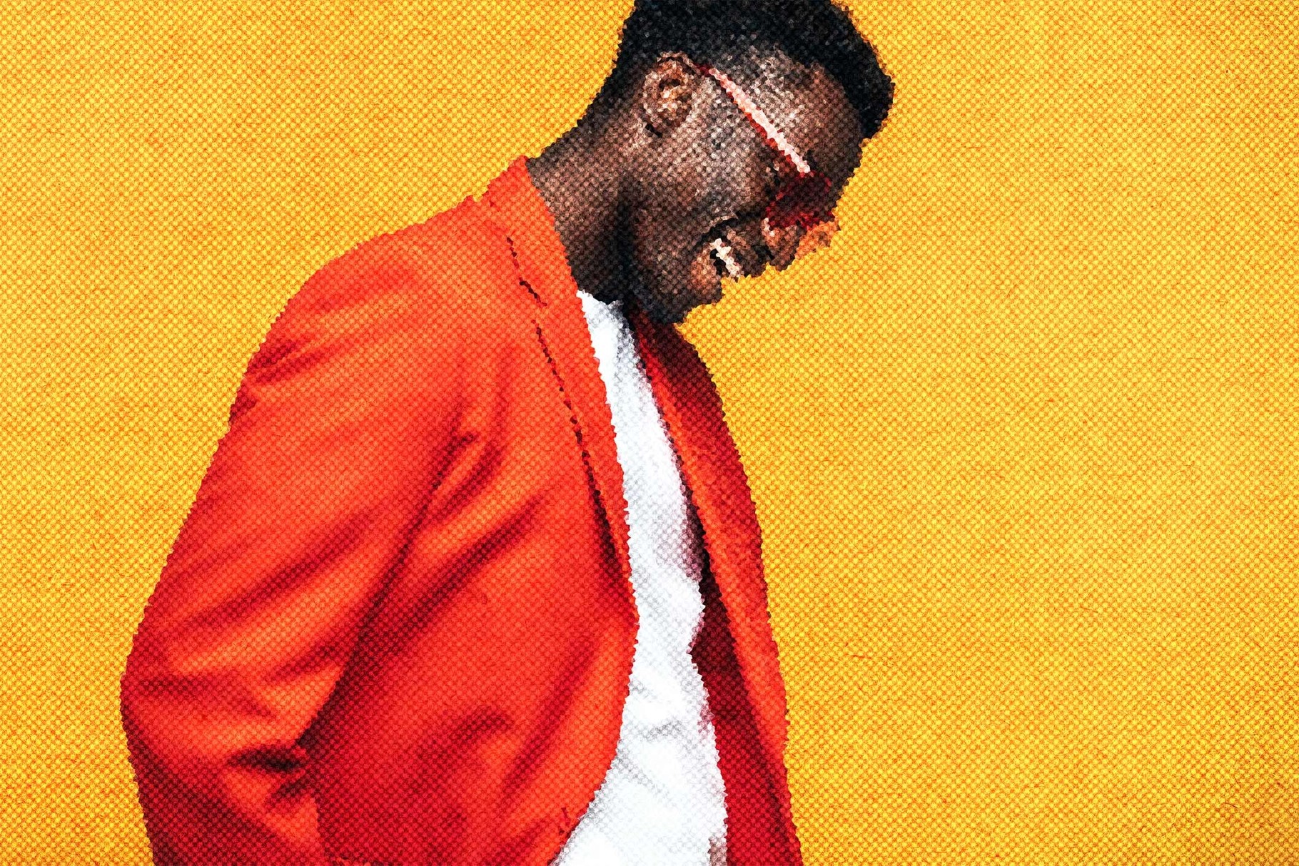 Mosaic Halftone Photo Effect