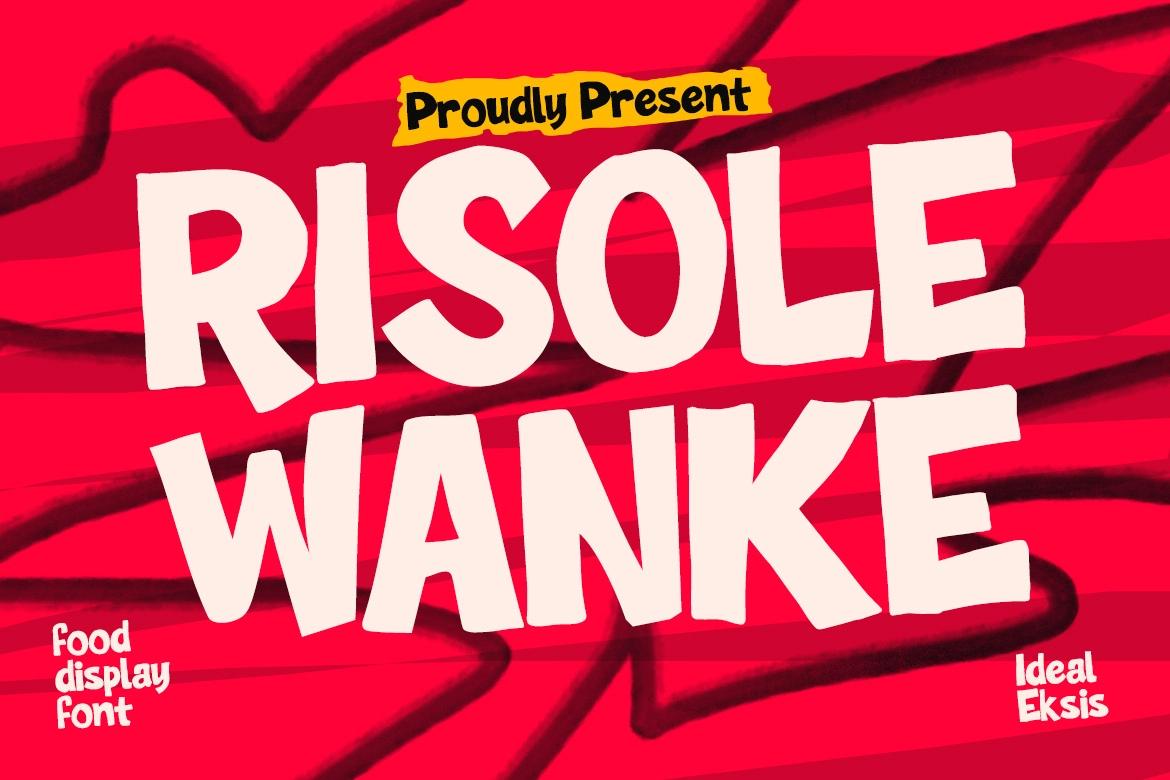 Risole Wanke - Playful Display Font