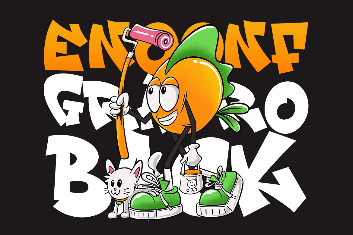 Theal Enough - Bold Graffiti Font