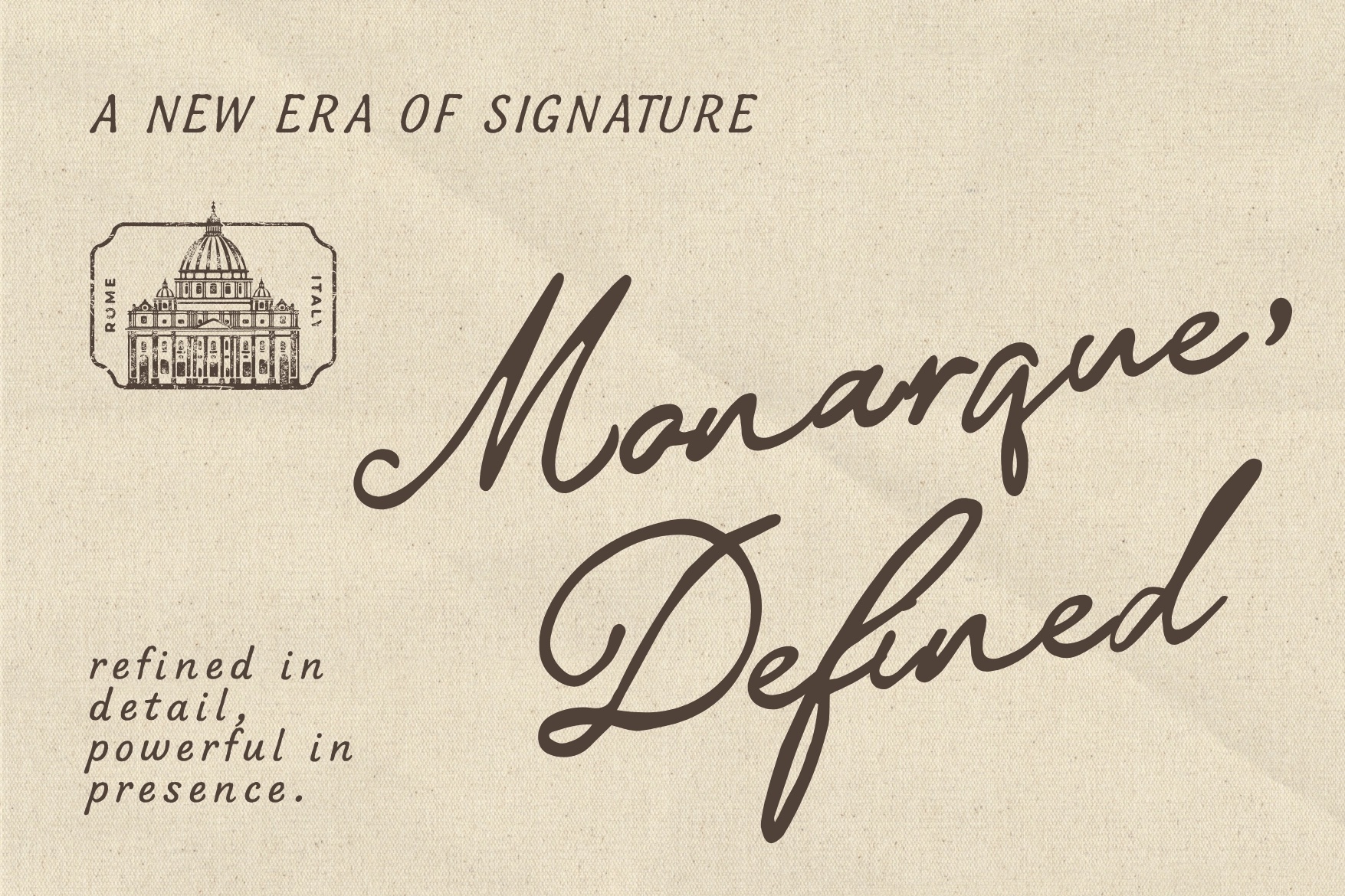Monarque Signature - Elegant Script Font