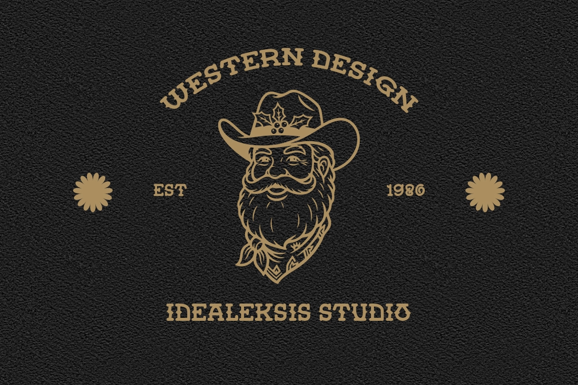 Bungo Western - Western Display Font