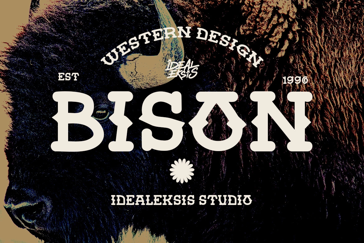 Bungo Western - Western Display Font