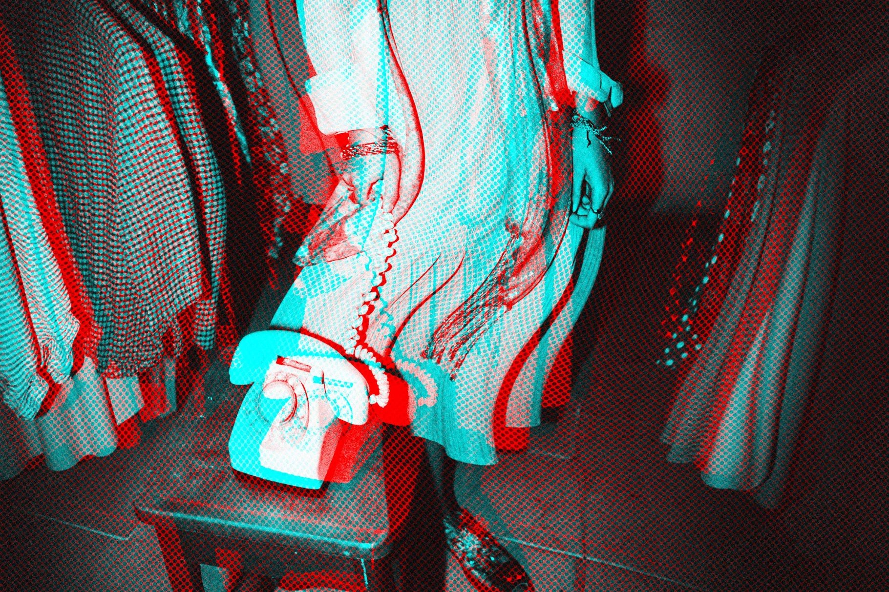 Glitched Stereoscopic Photo Effect