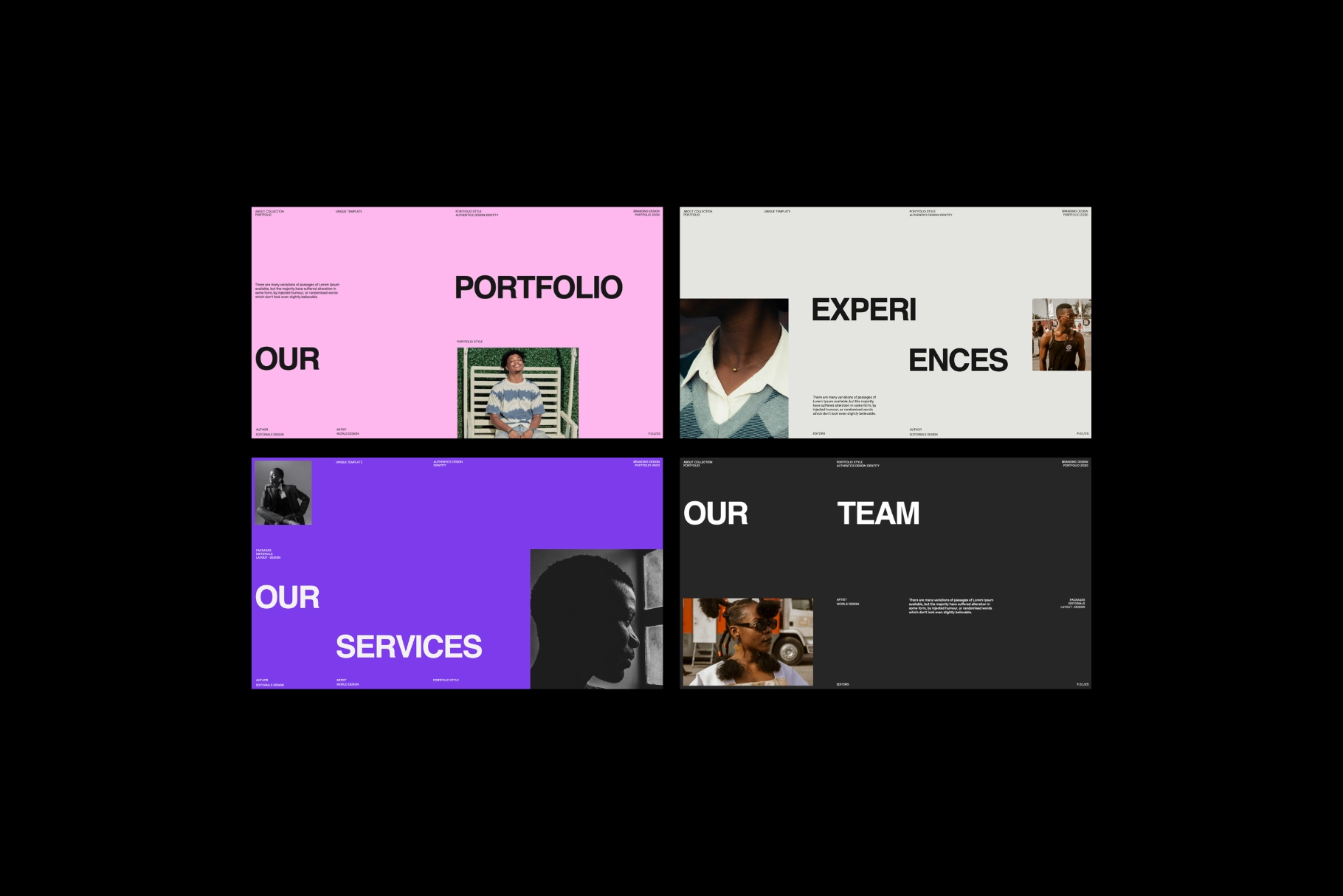 Services Guide - Google Slides Template