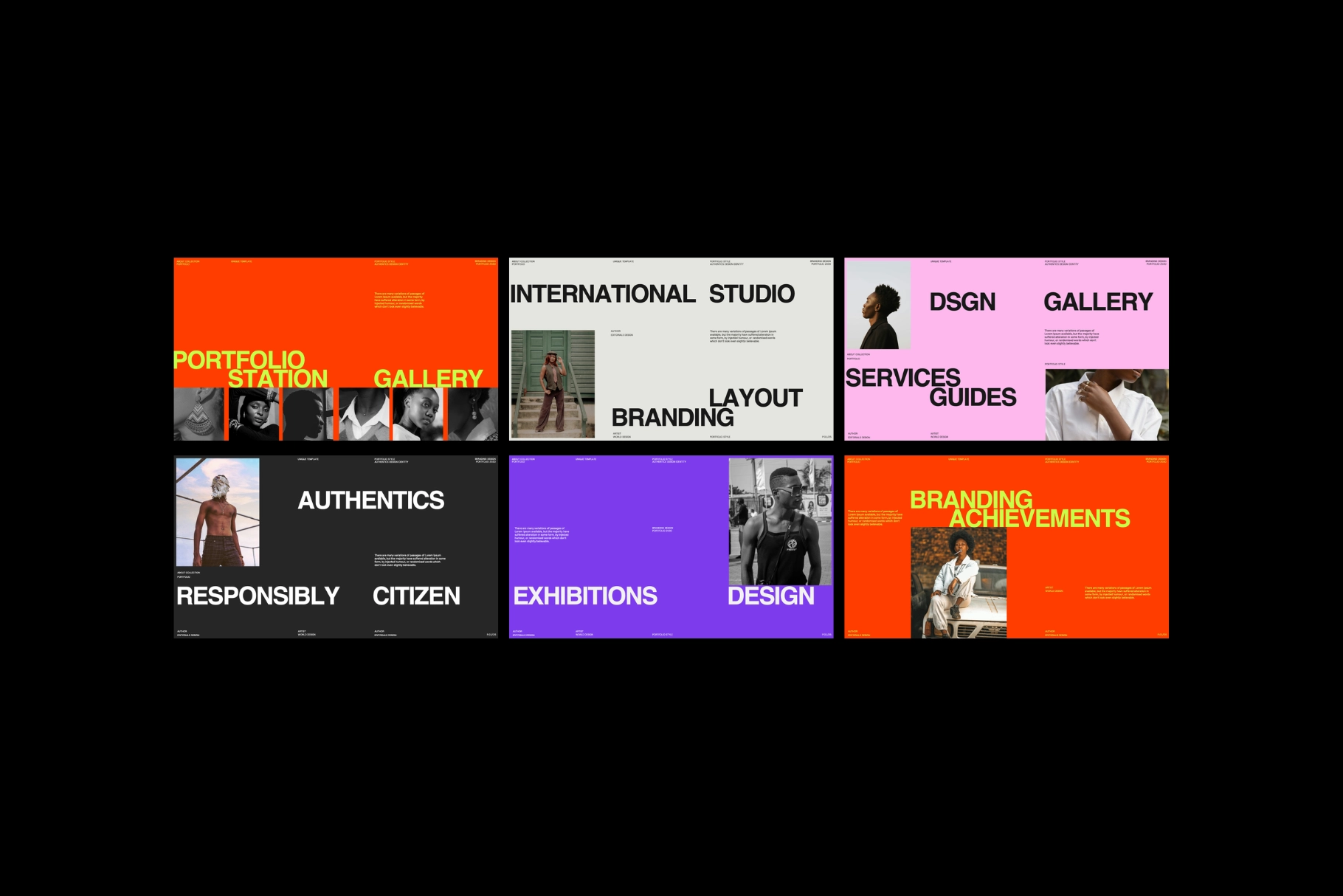 Services Guide - Google Slides Template
