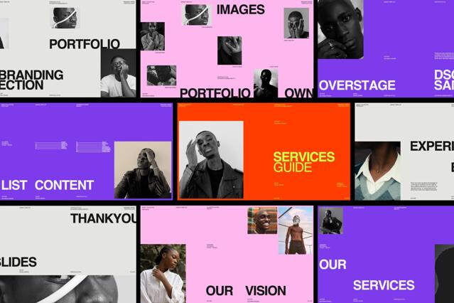 PowerPoint Presentation Template - Services Guide