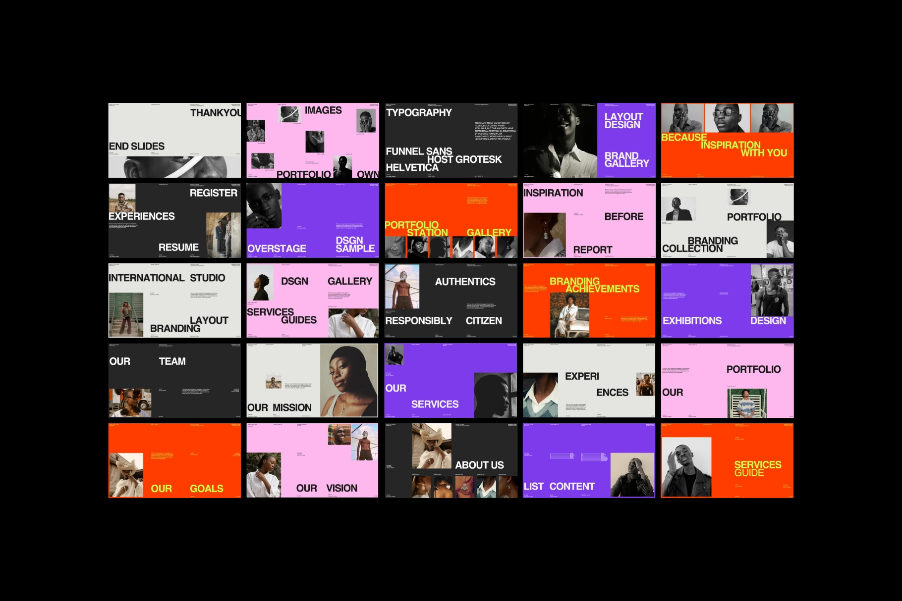 Services Guide Canva Template
