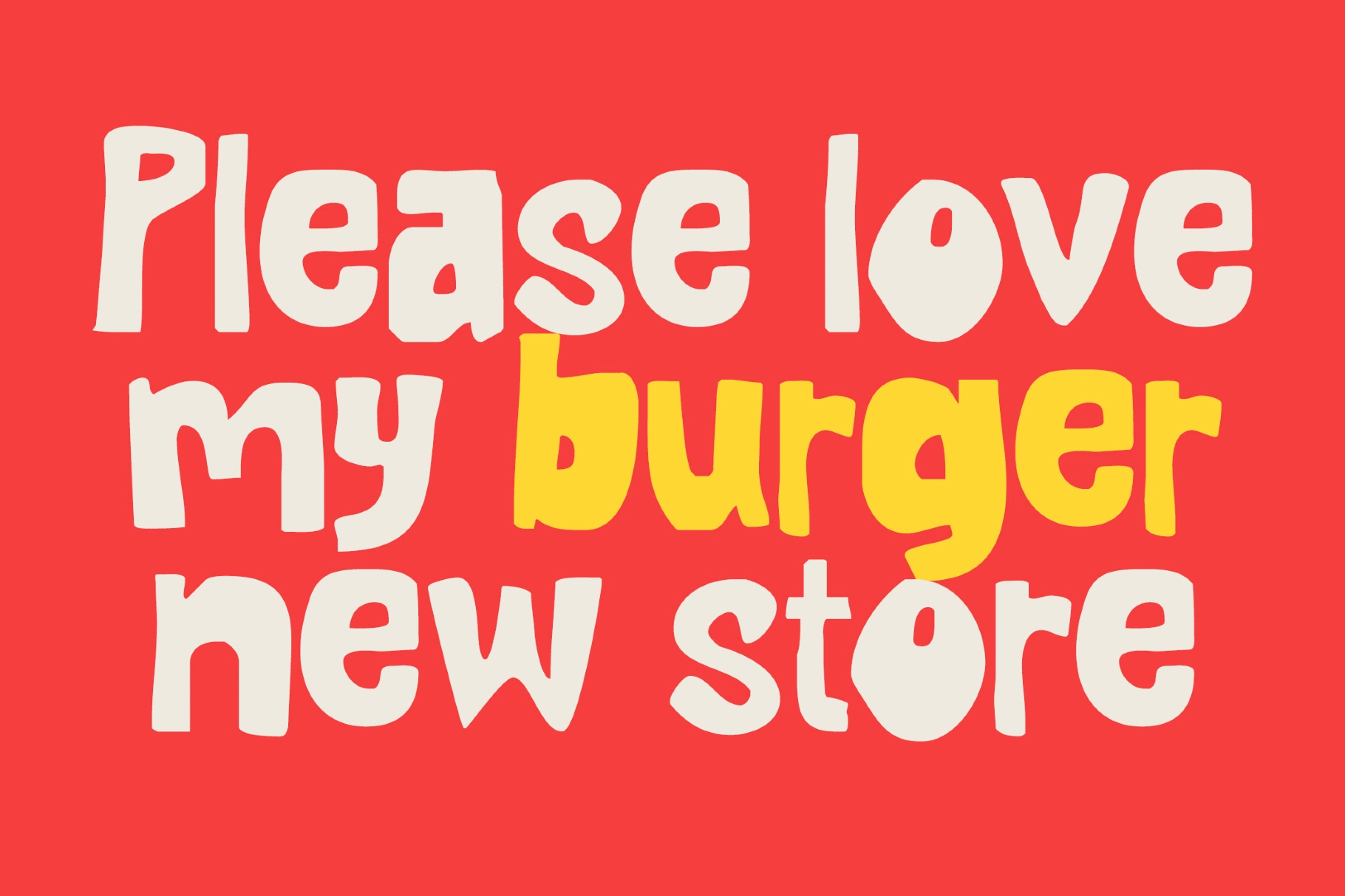 Goreng Mercon - Playful Display Font