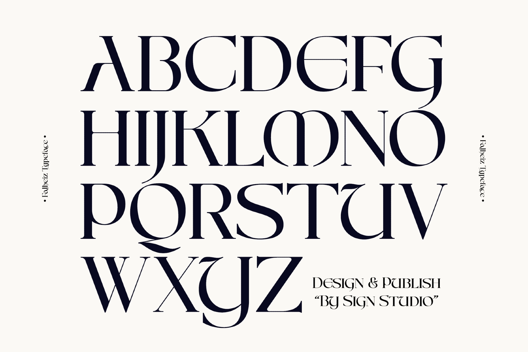 Falheiz - Modern Western Serif Typeface