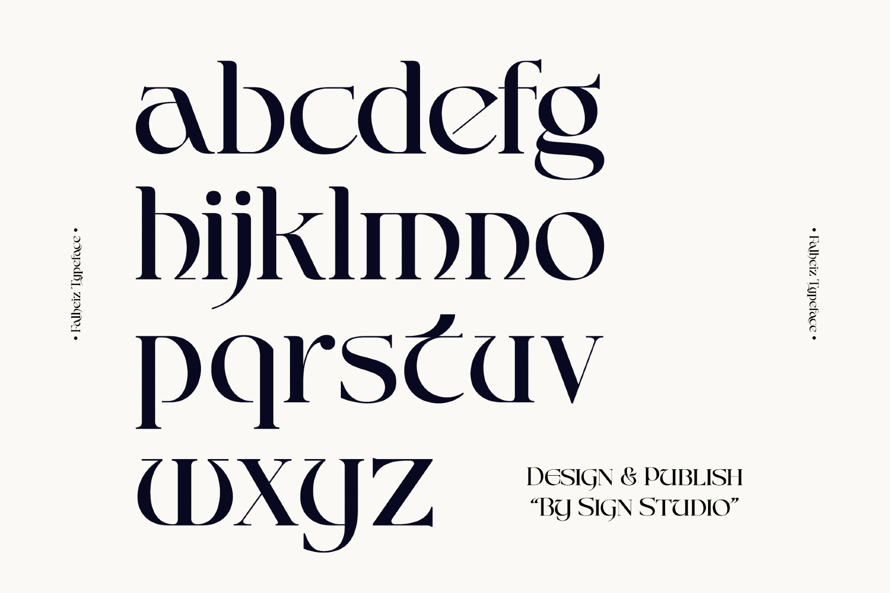 Falheiz - Modern Western Serif Typeface