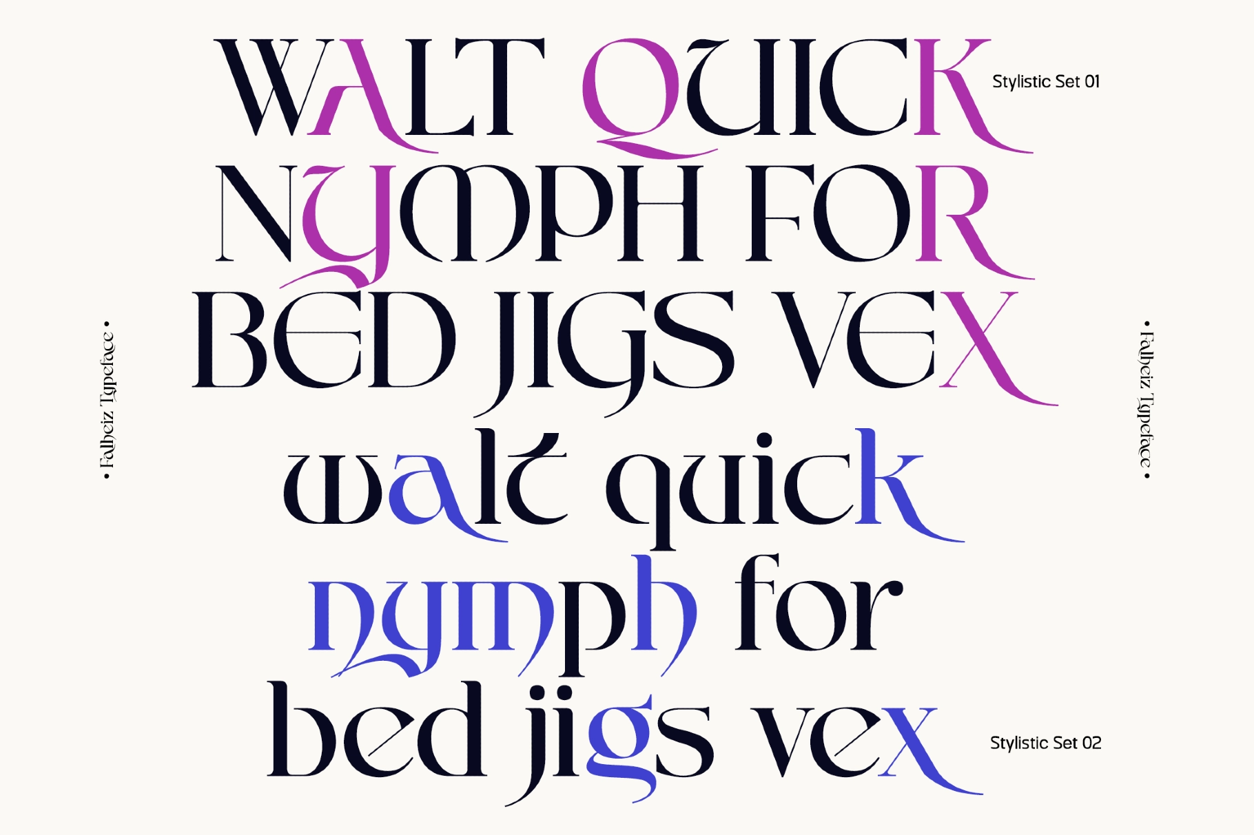 Falheiz - Modern Western Serif Typeface