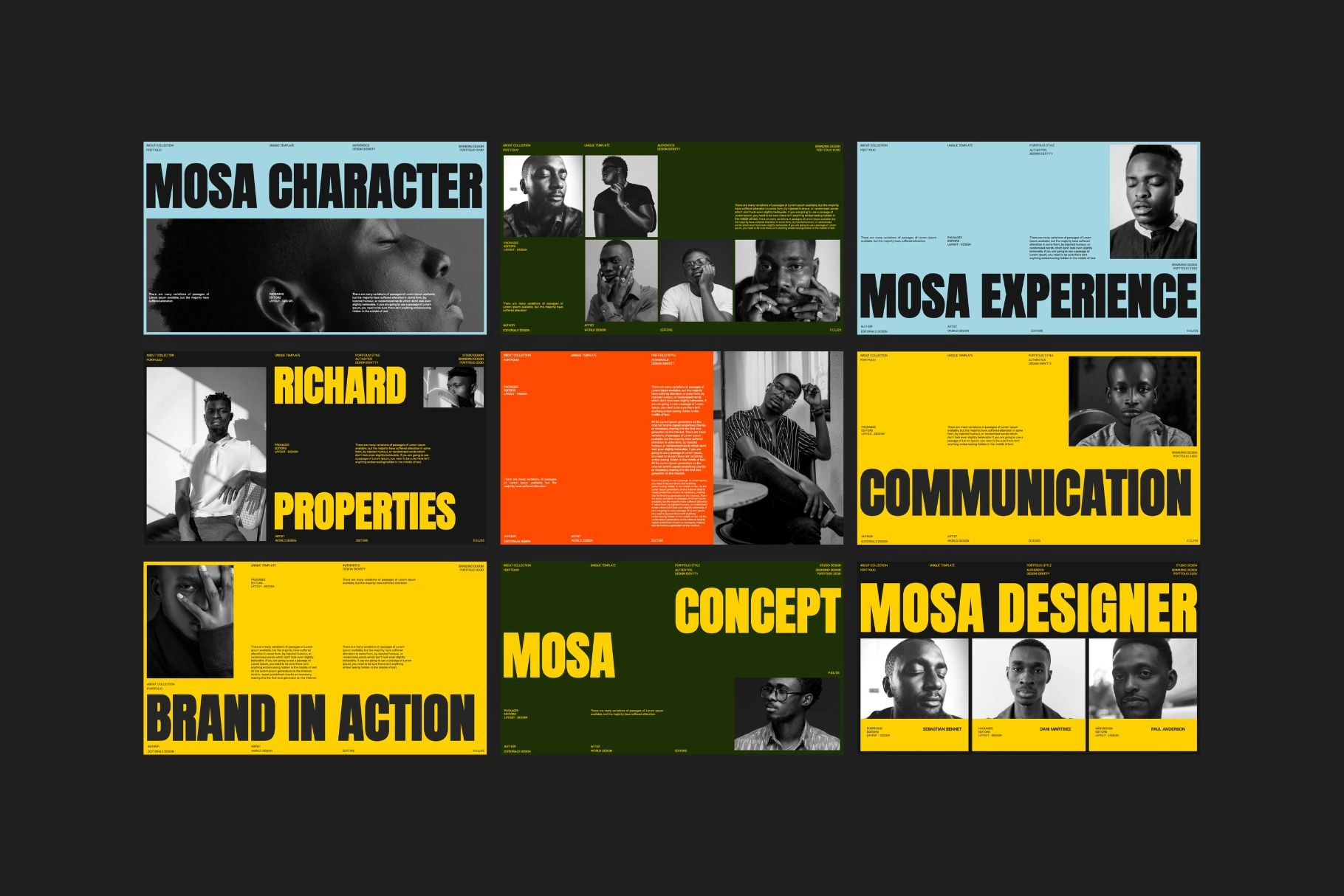 Mosa - Bold Brand Keynote Template
