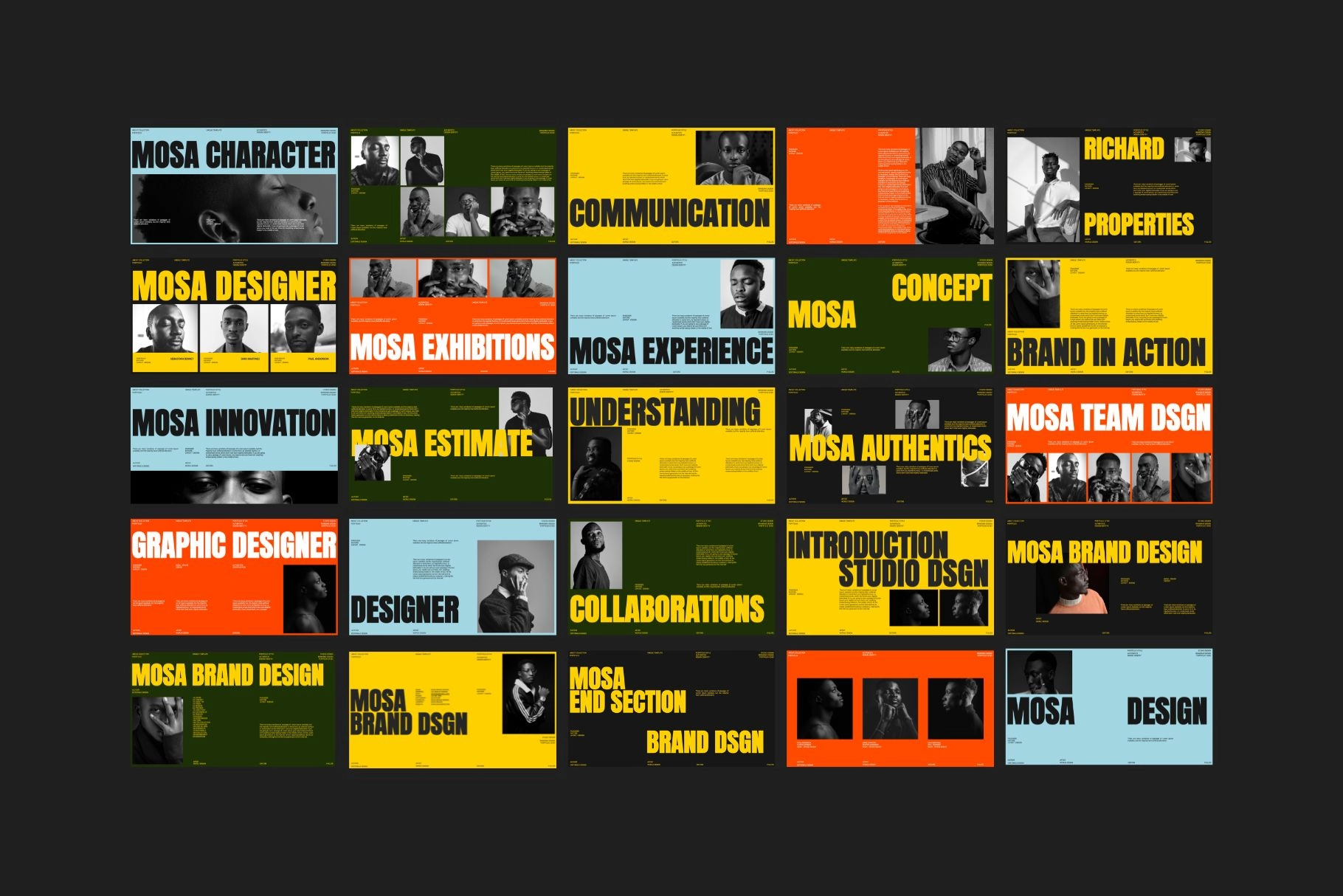 Mosa - Bold Brand Keynote Template