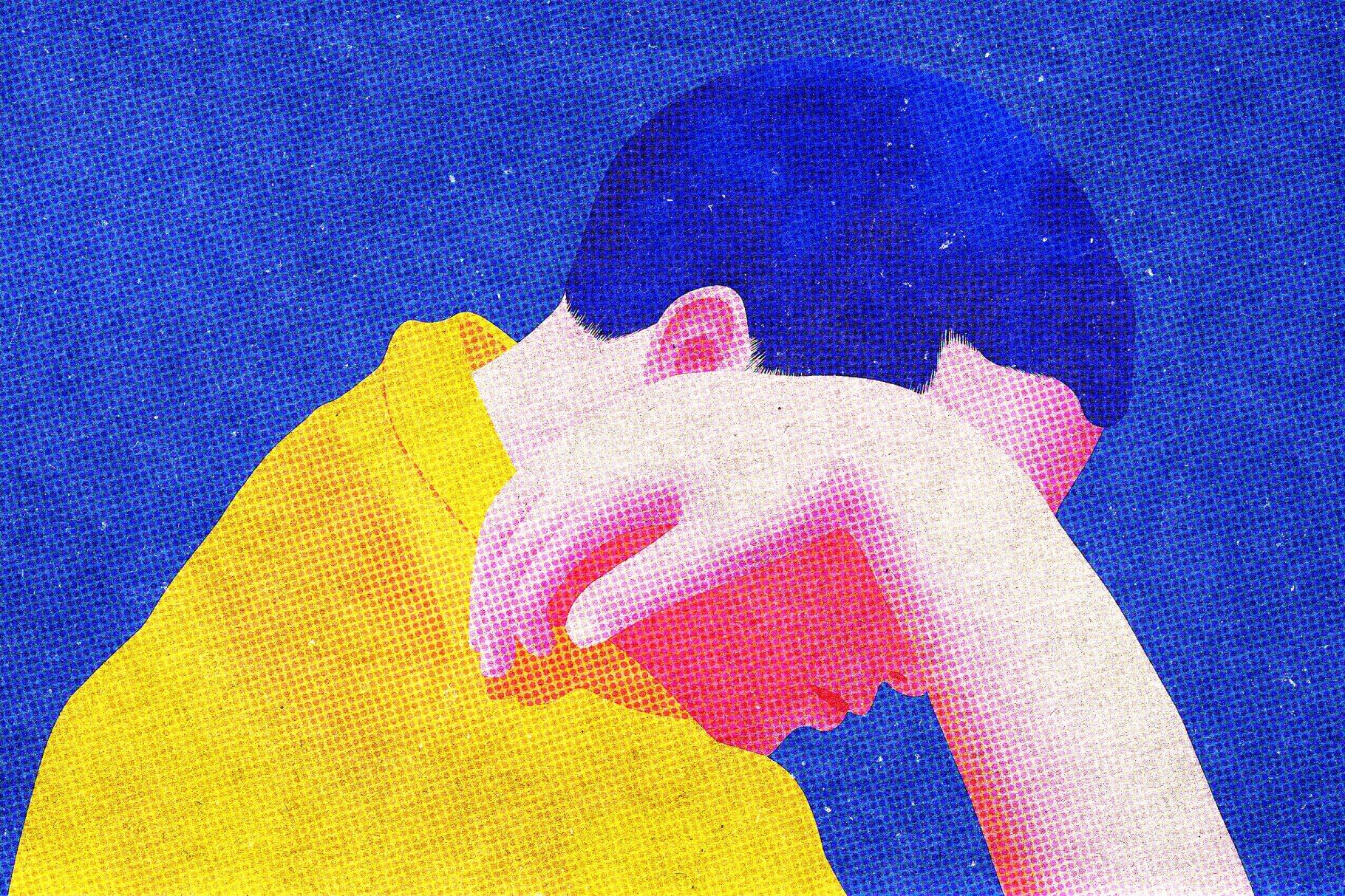 Color Halftone Photo Effect