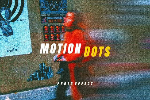 Motion Dots Photo Effect