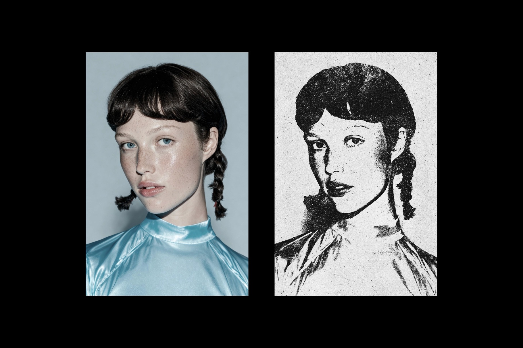 Grunge Print Photo Effect