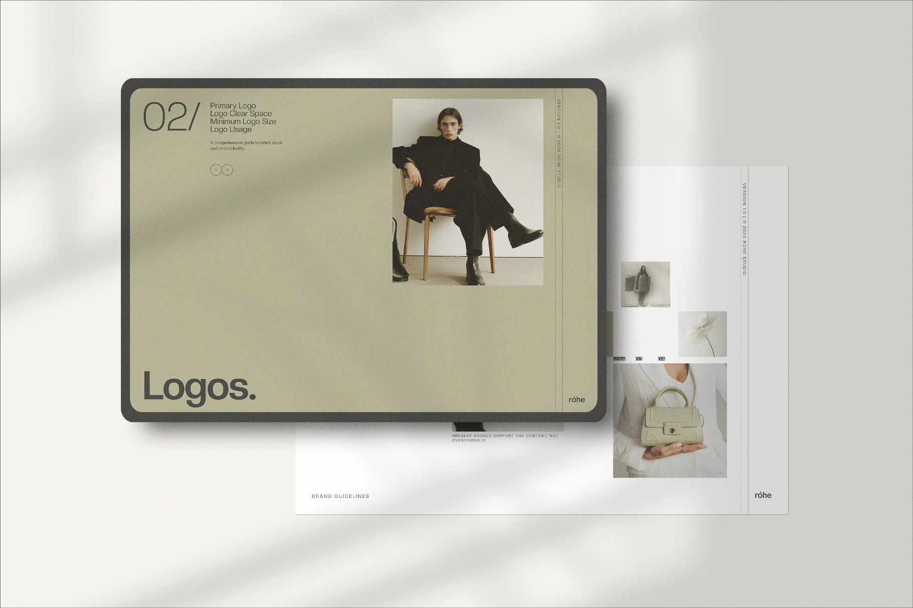 Róhe - Brand Guidelines Presentation Template
