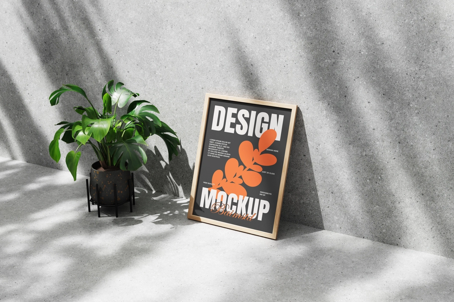 Framed Poster Mockup