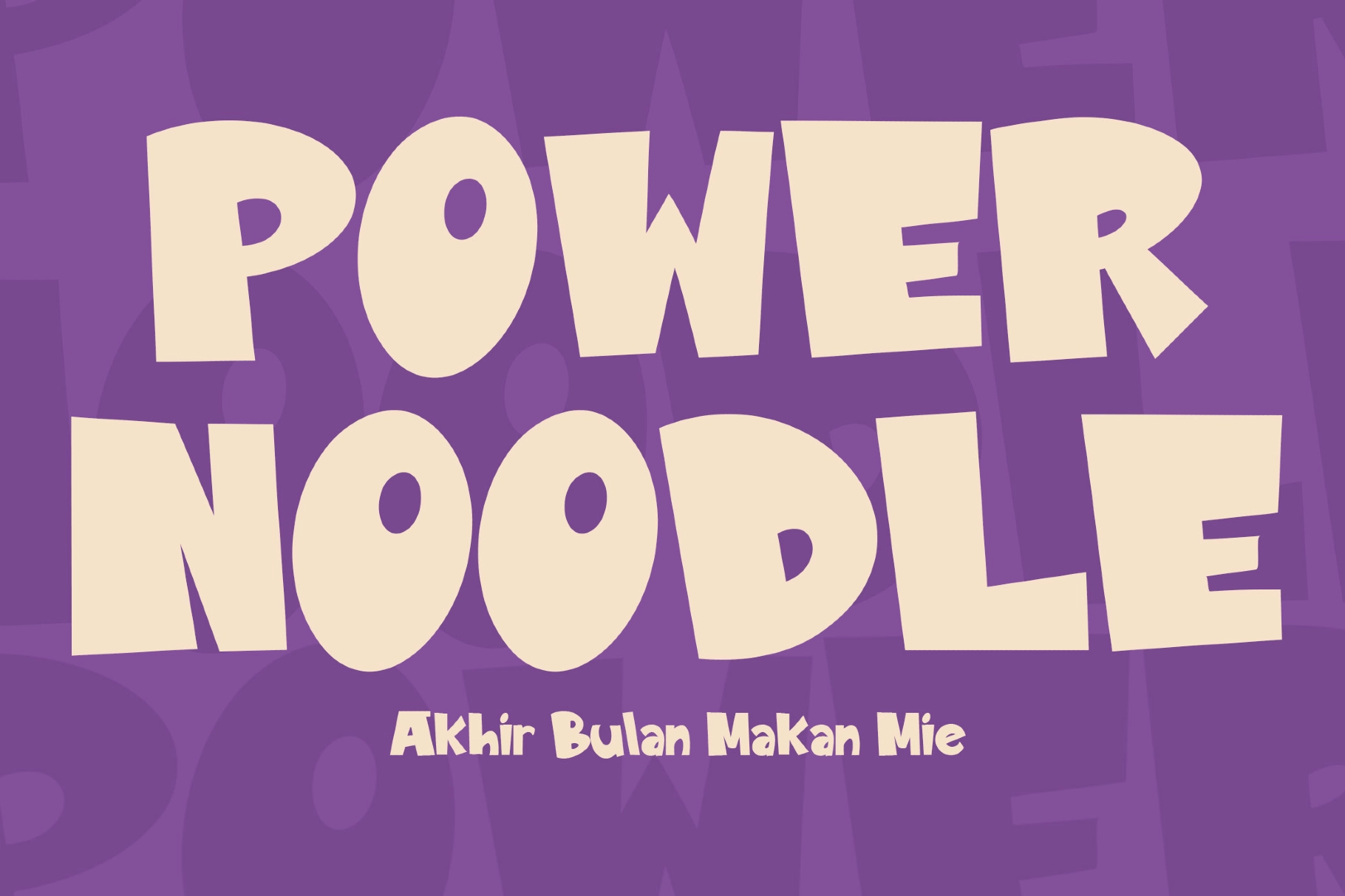 Soto Sapi – Playful Cartoon Display Font