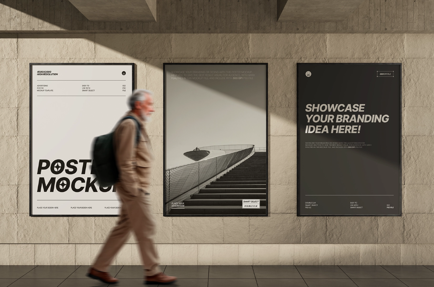 Advertising Poster Mockup