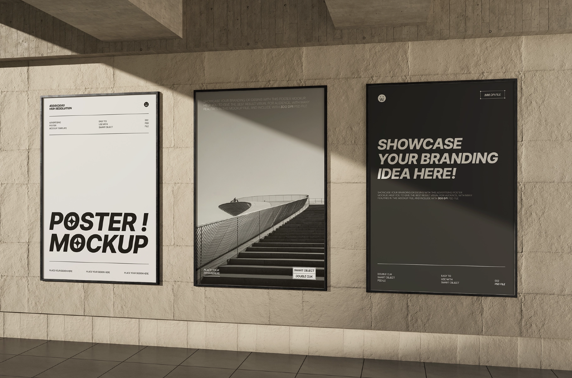 Advertising Poster Mockup