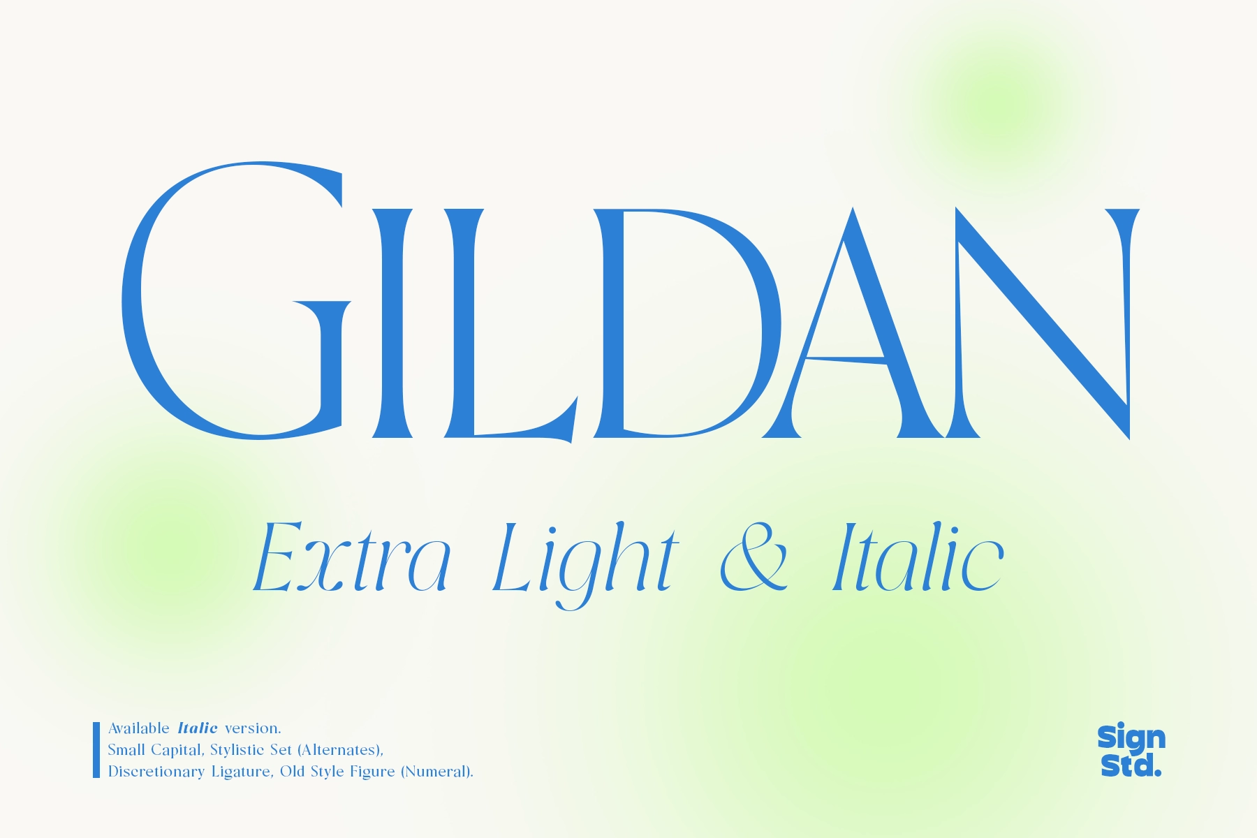 Gildan – Elegant Modern Serif Font