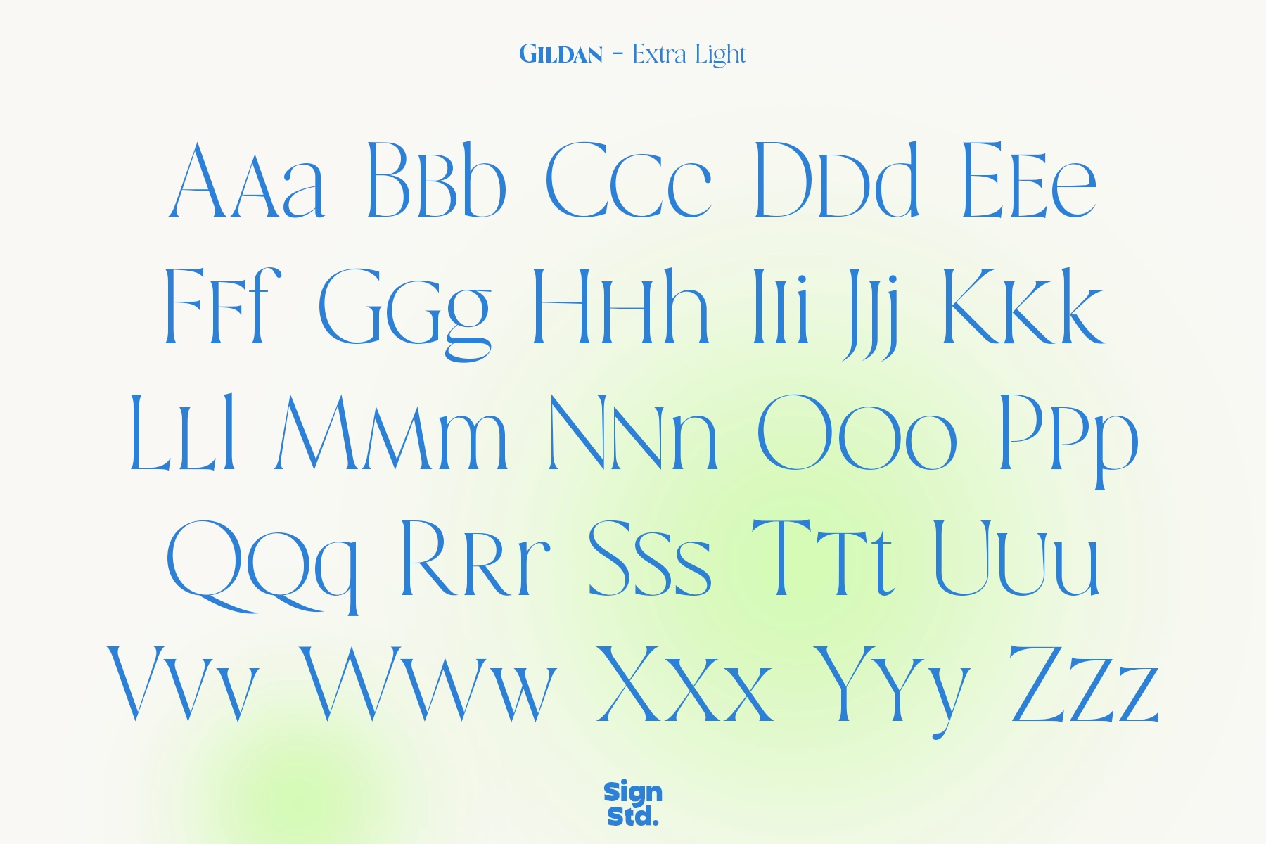 Gildan – Elegant Modern Serif Font