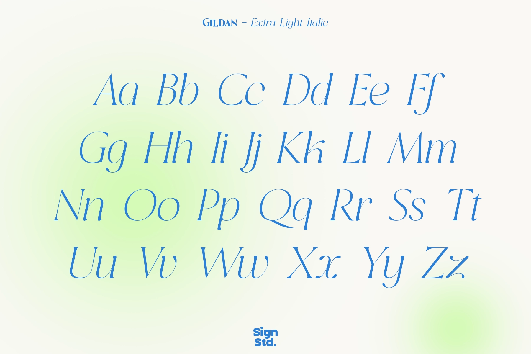 Gildan – Elegant Modern Serif Font