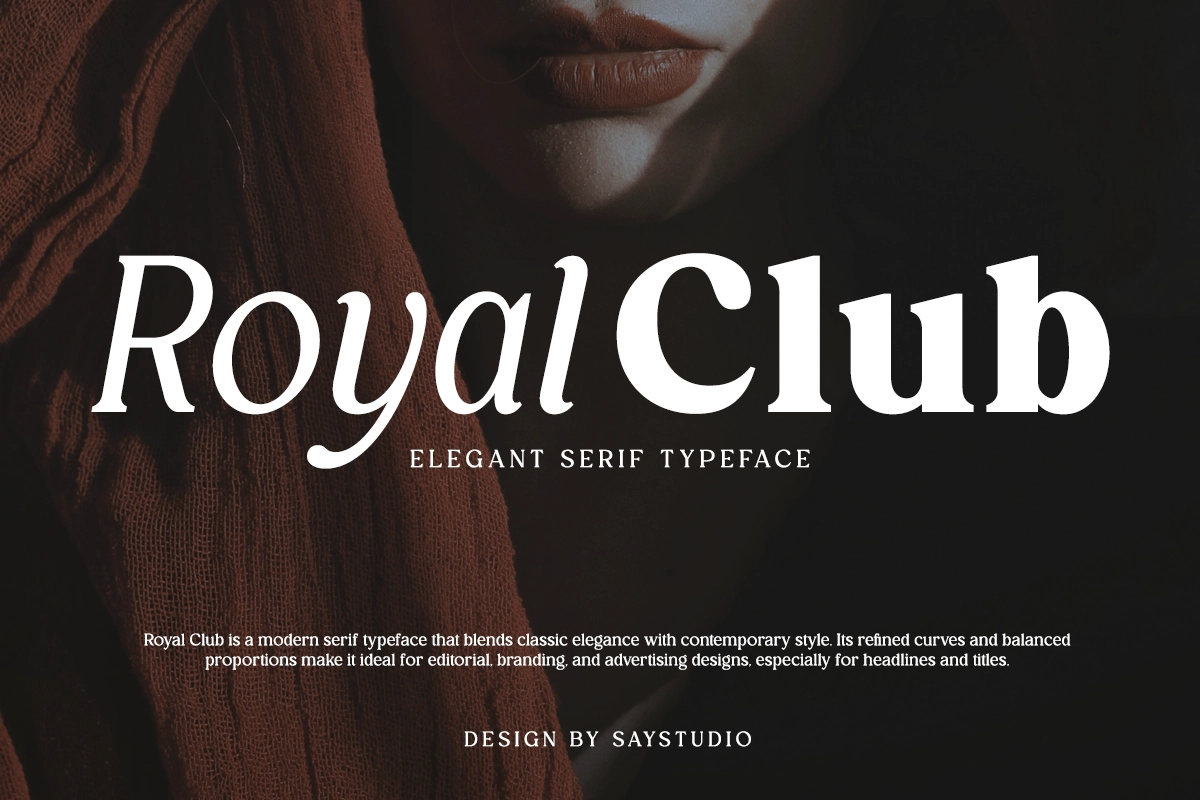 Royal Club – Elegant Editorial Serif Font