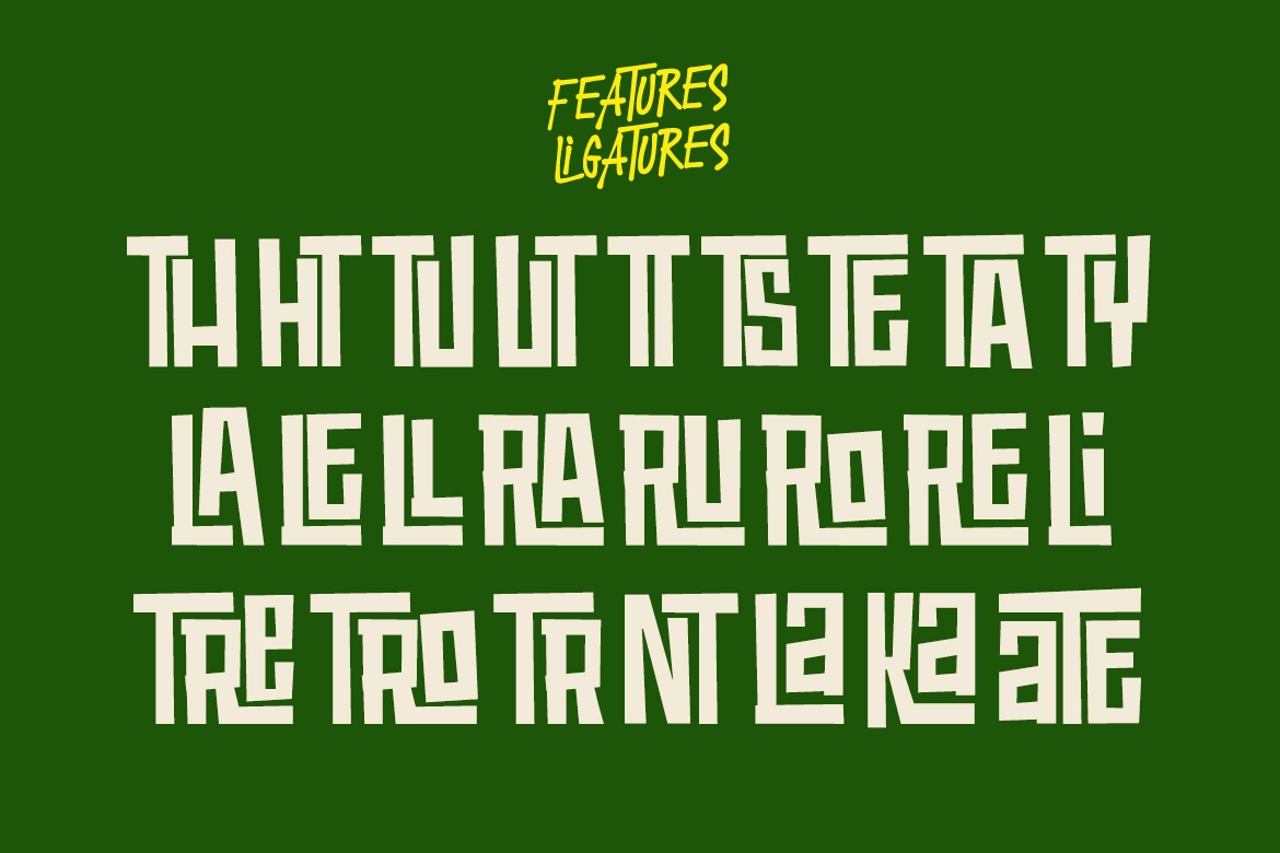 Sate Kacang – Bold Playful Display Font