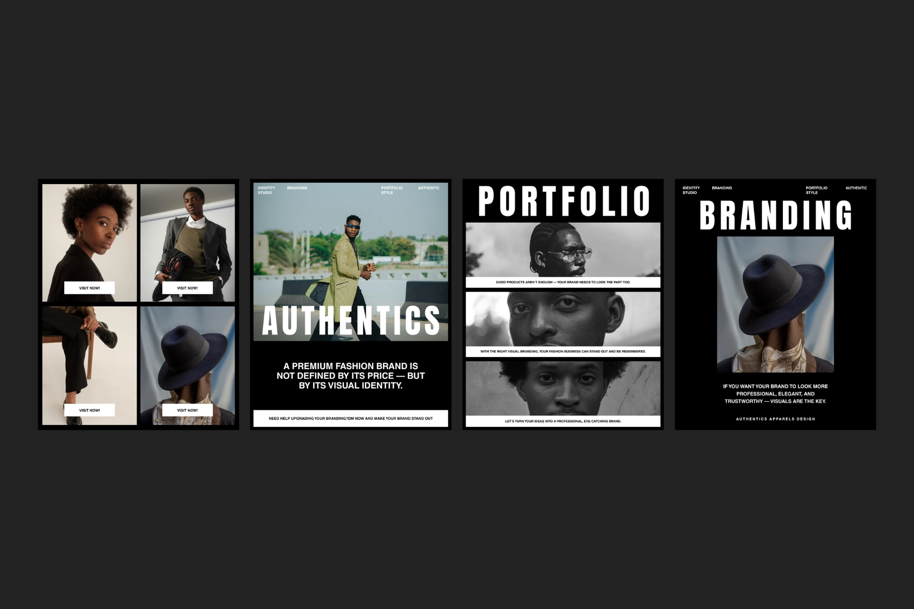 Brand Portfolio - Fashion Instagram Canva Template