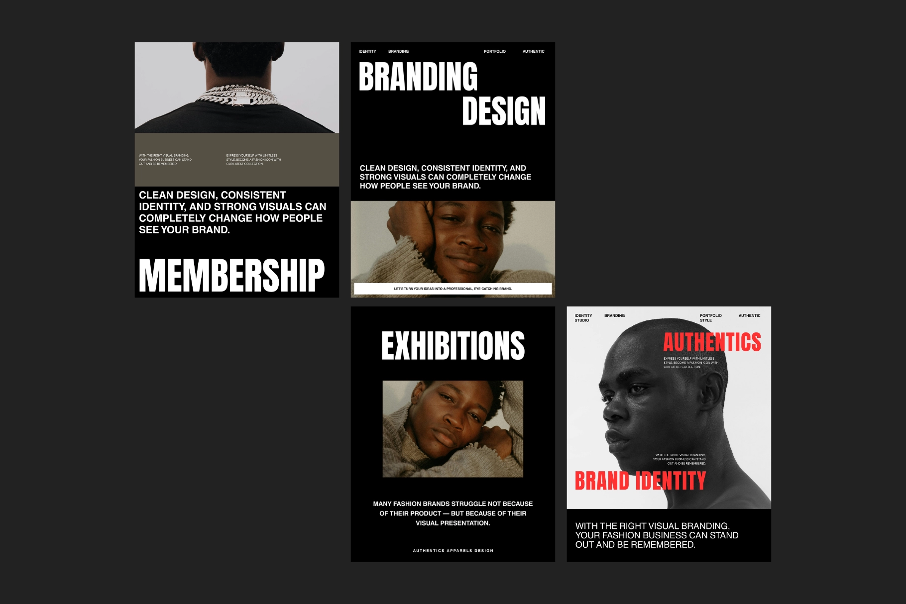 Brand Portfolio - Fashion Instagram Canva Template