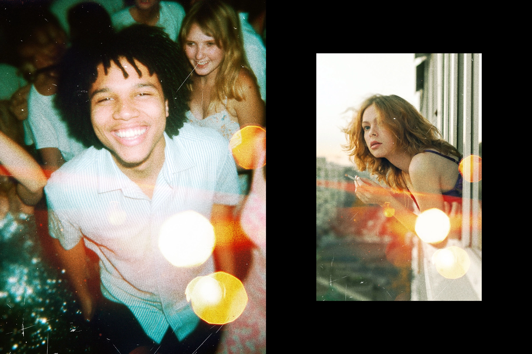 Film Burn Photo Effect