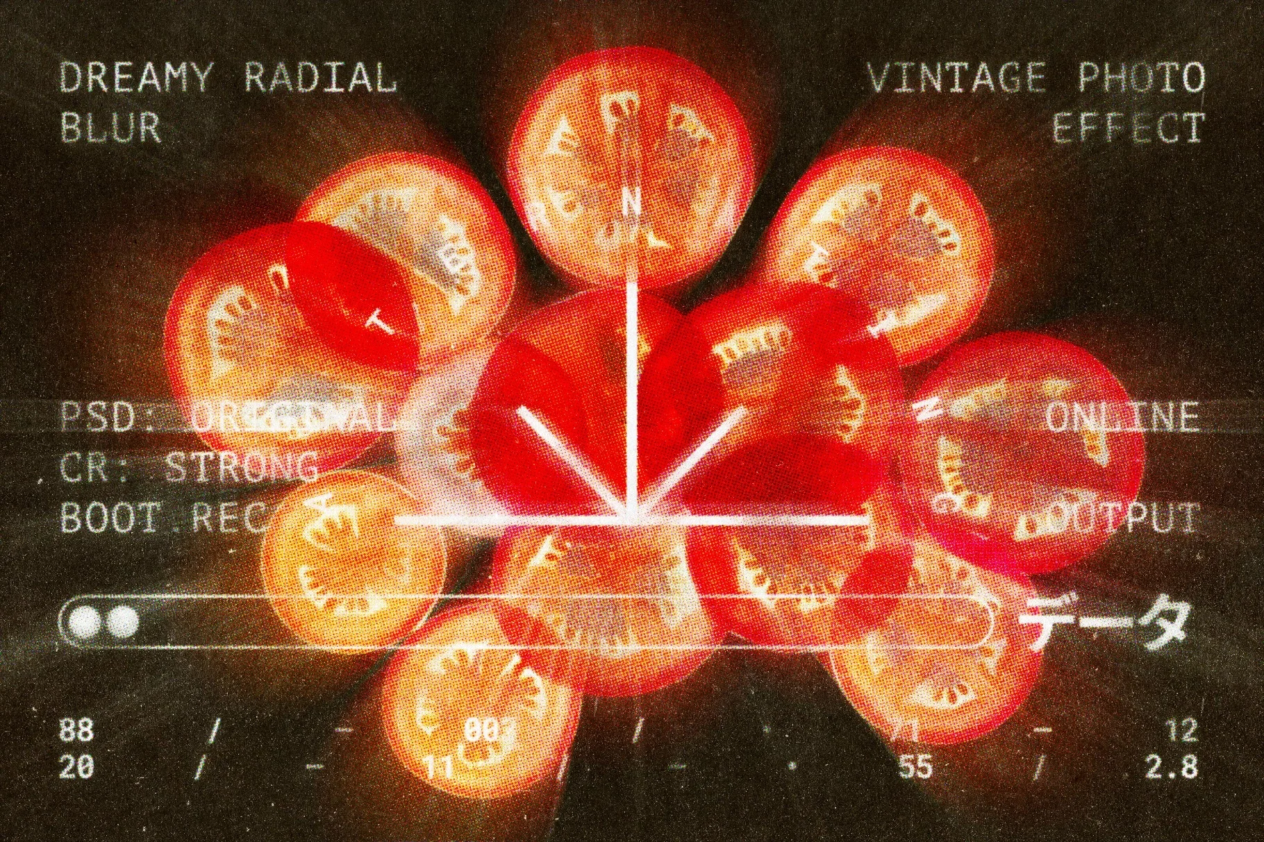 Dreamy Radial Blur Vintage Effect