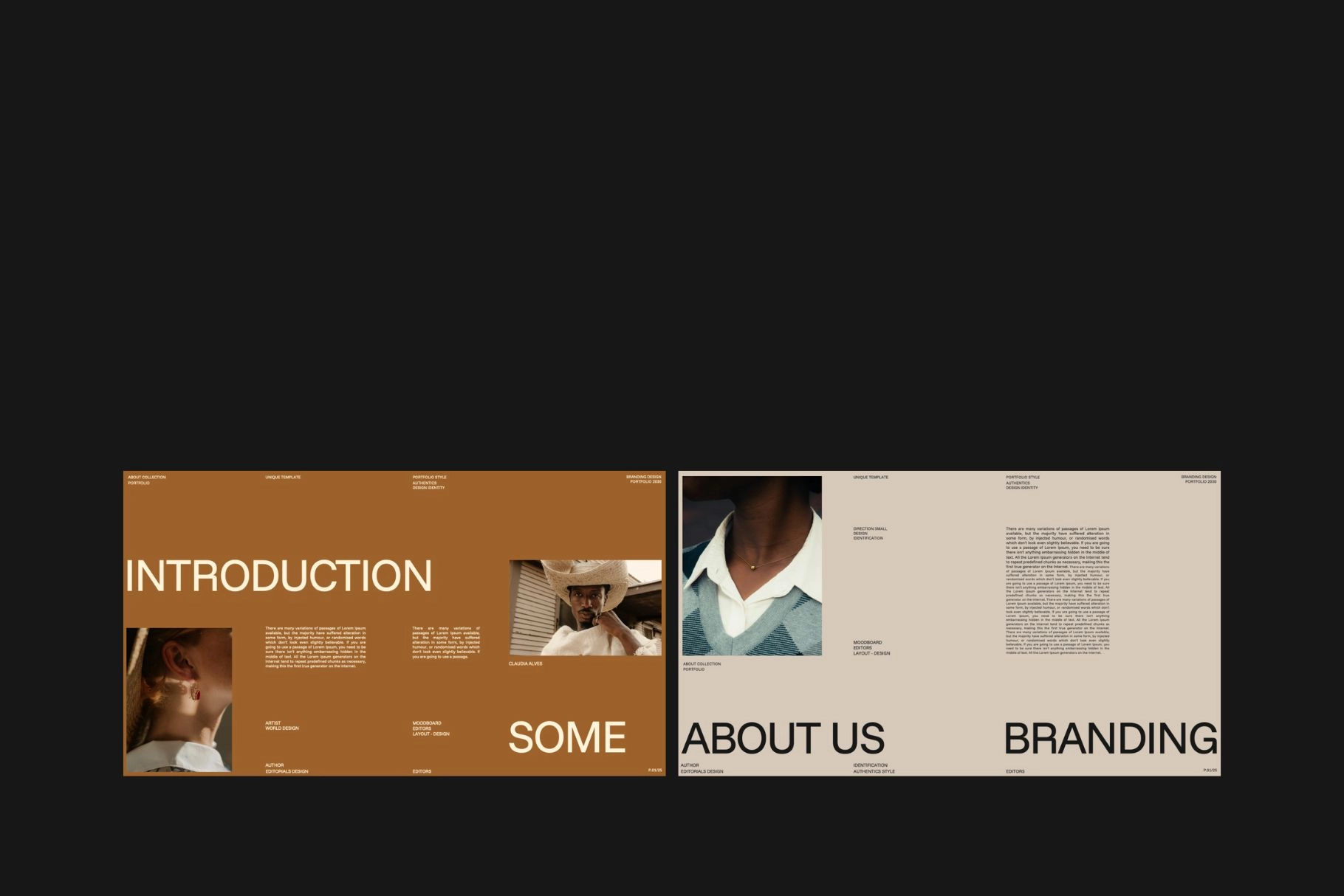 Some - Brand Portfolio Google Slides Template