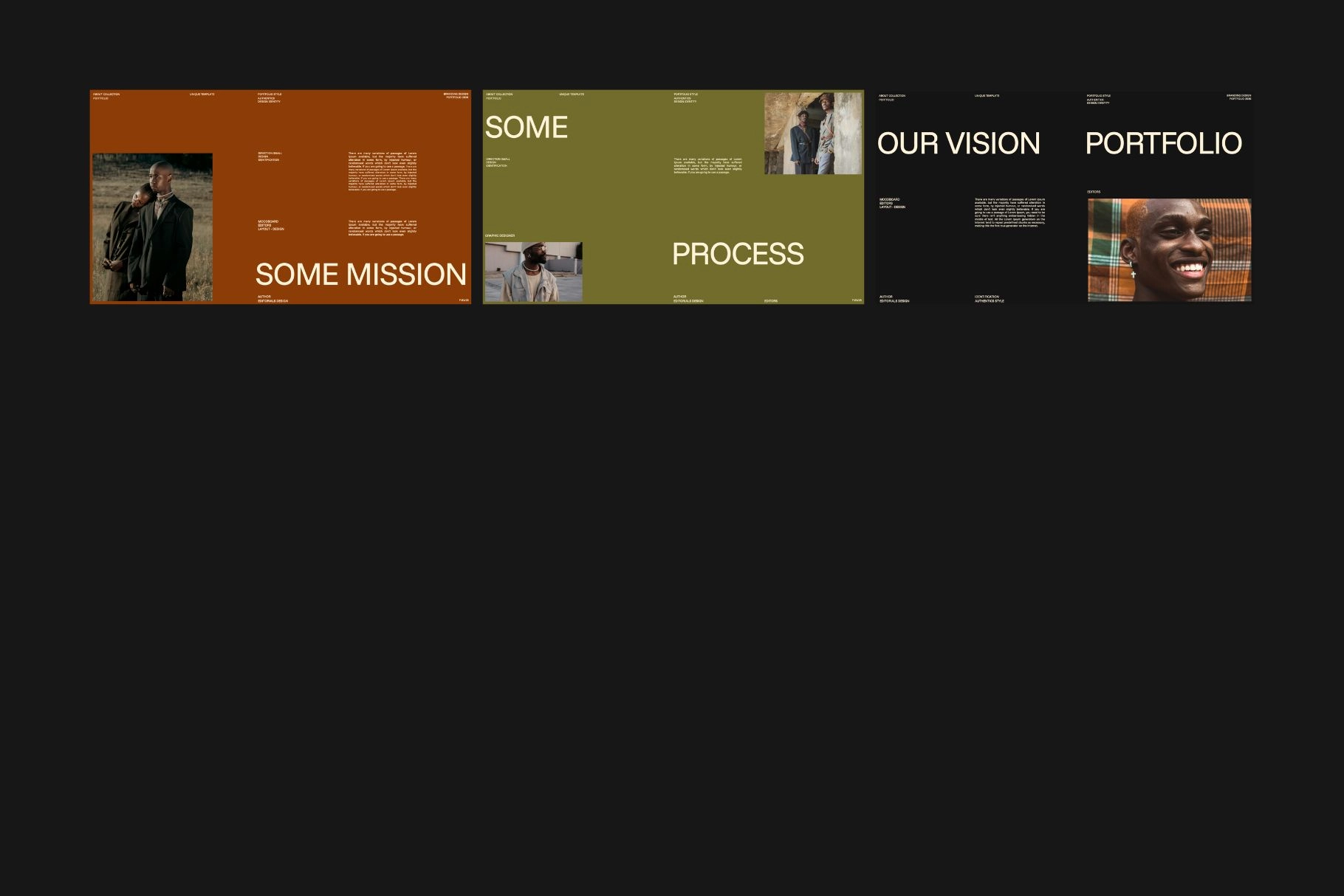 Some - Brand Portfolio Google Slides Template