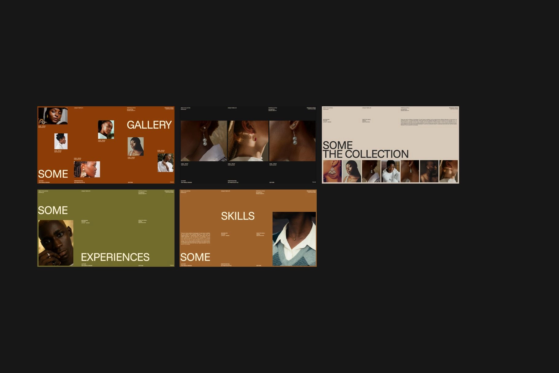Some - Brand Portfolio Google Slides Template