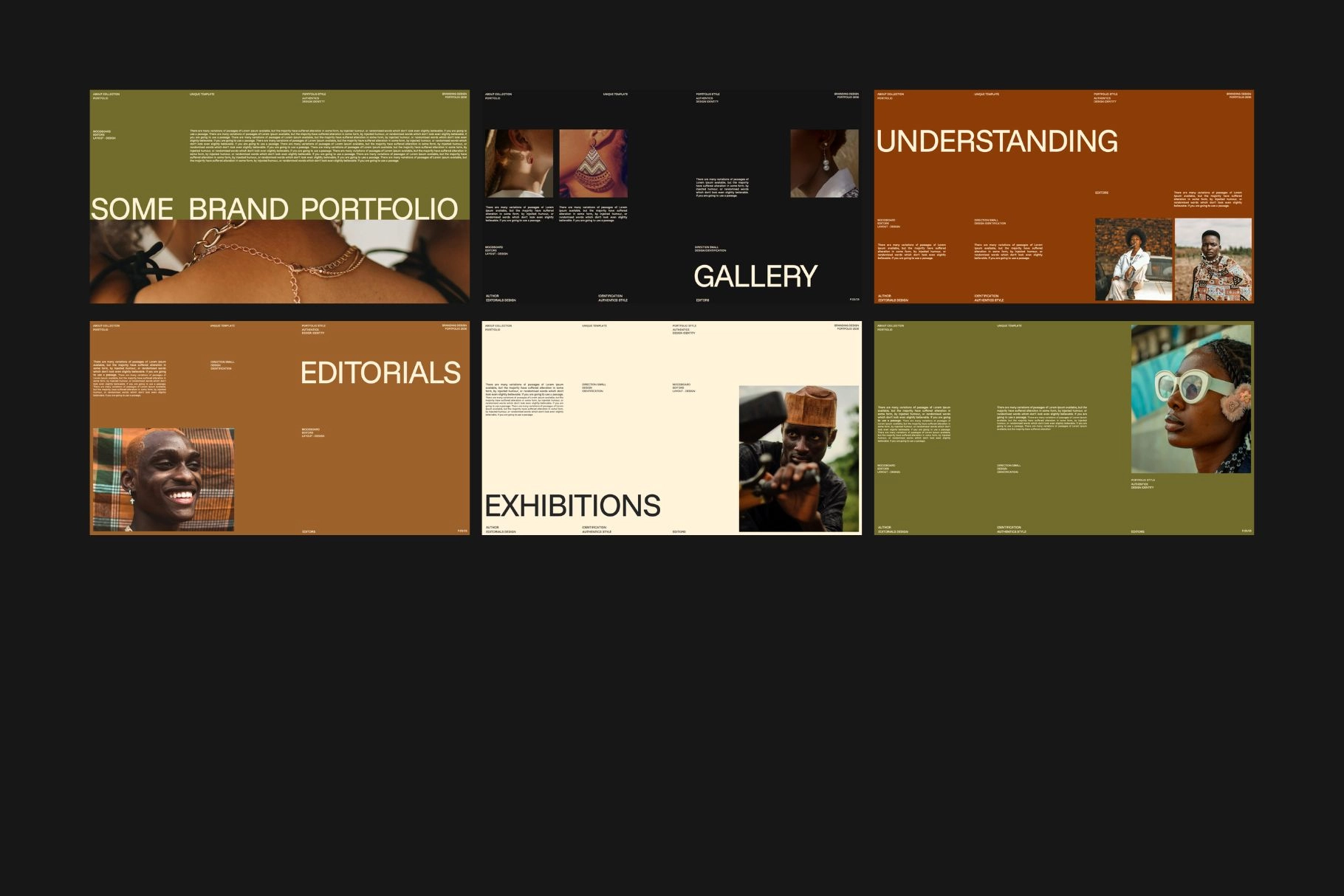 Some - Brand Portfolio Google Slides Template