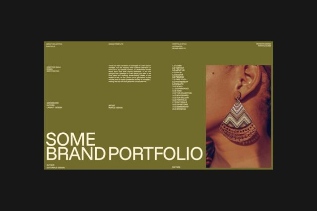 Some – Minimal Brand Portfolio Keynote Template