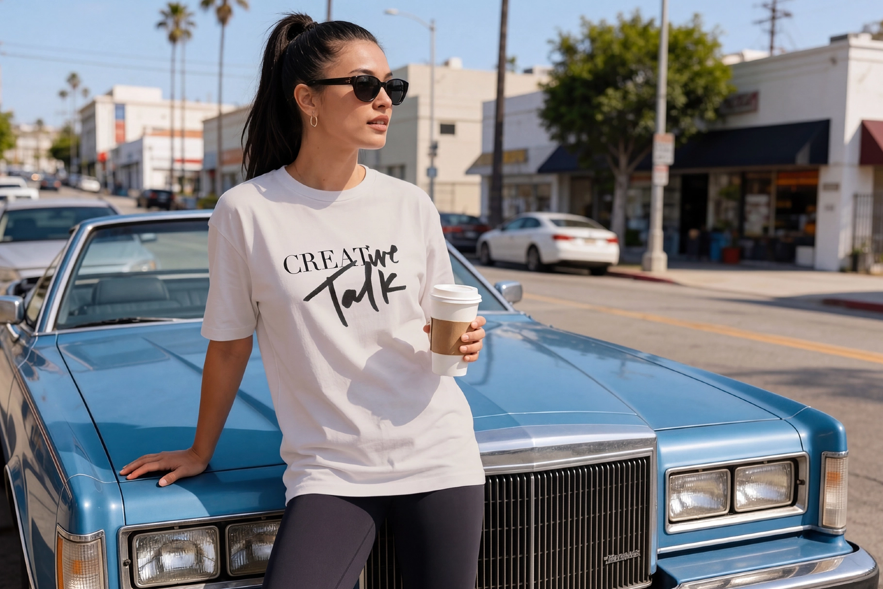 T-Shirt Mockup Lifestyle Scenes