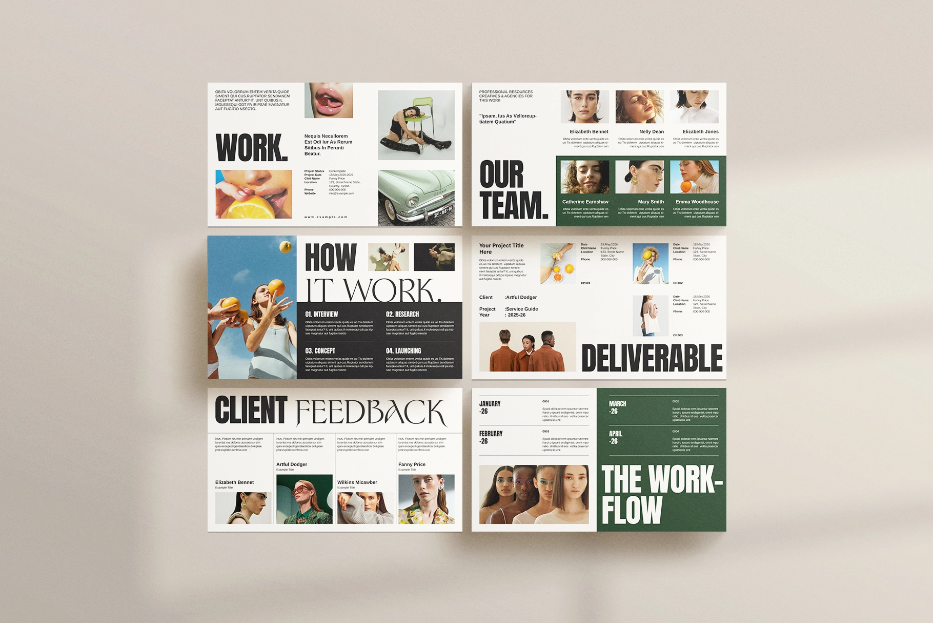 Services and Pricing Guide Presentation Template