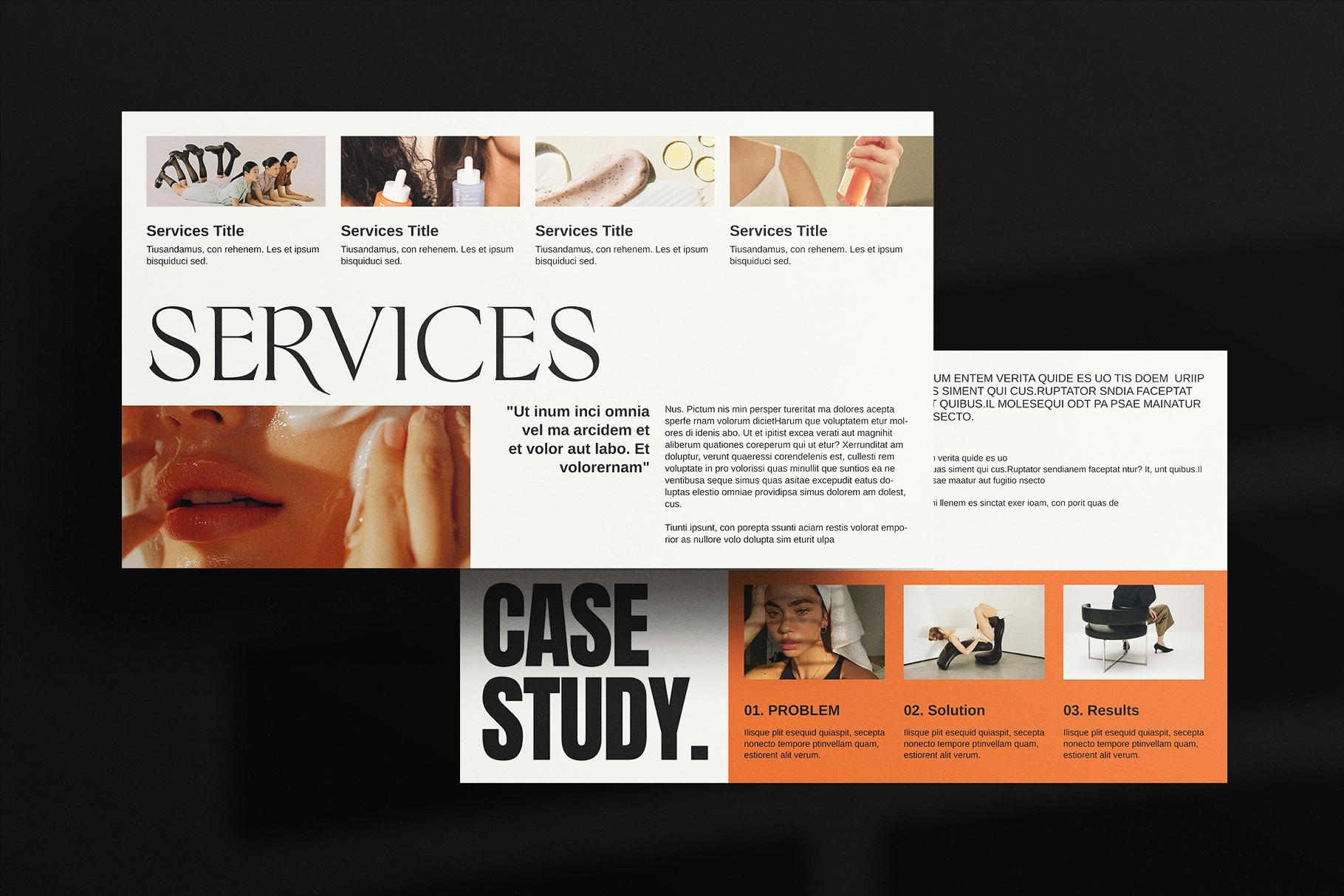 Services and Pricing Guide Presentation Template