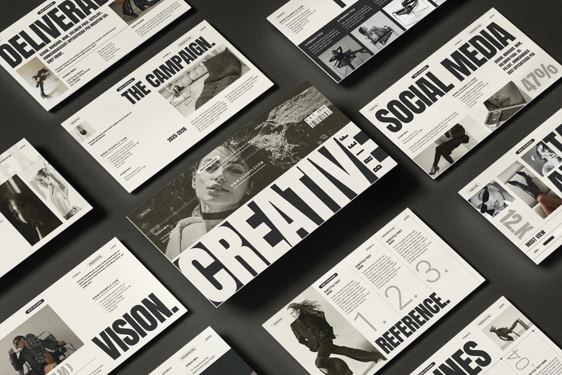 Branding Strategy Presentation Template