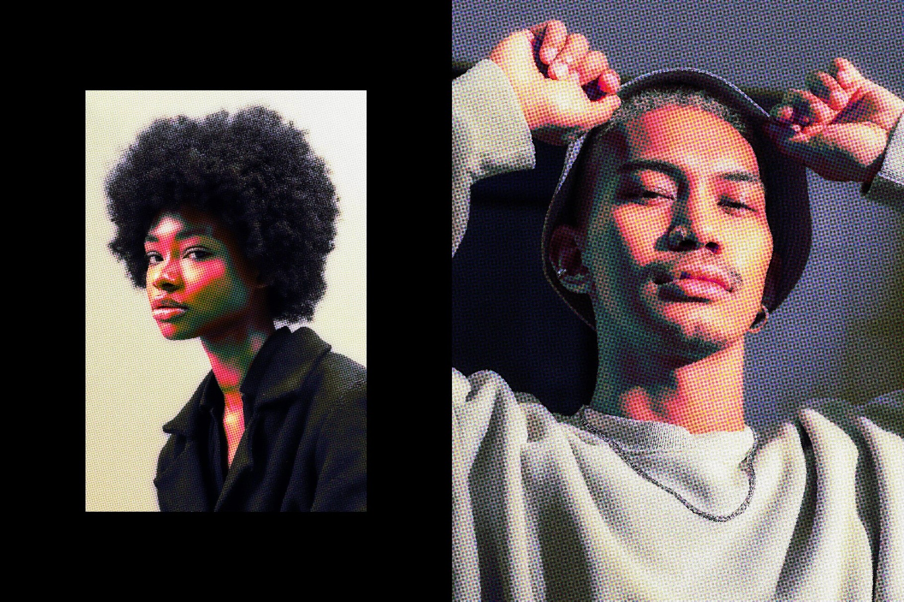 Dots Magazine Photo Effect