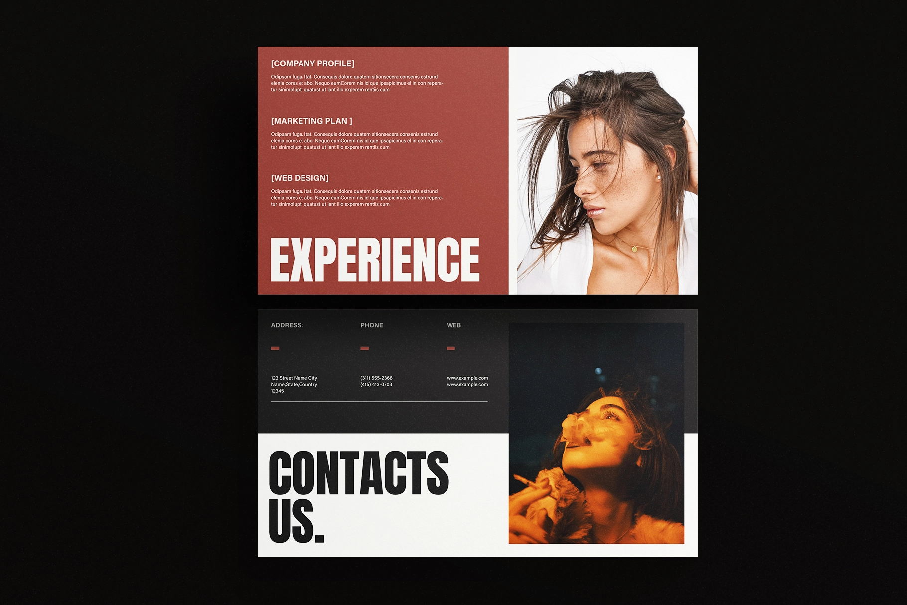 Creative Resume Slides Template