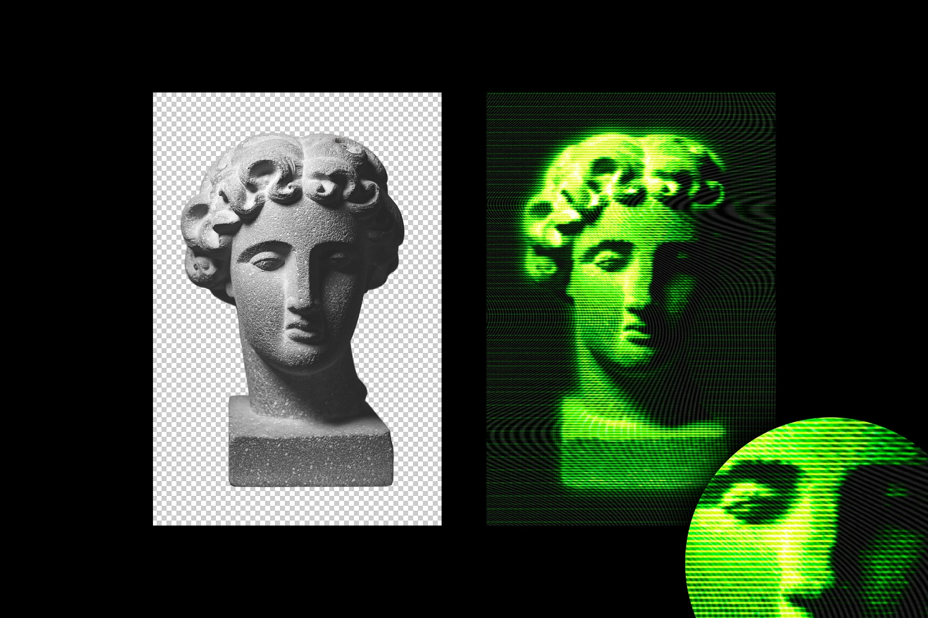 Gameboy Screen Photo Effect