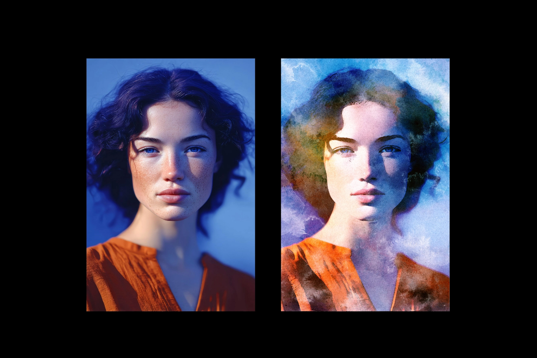 Retro Paint Photo Effect