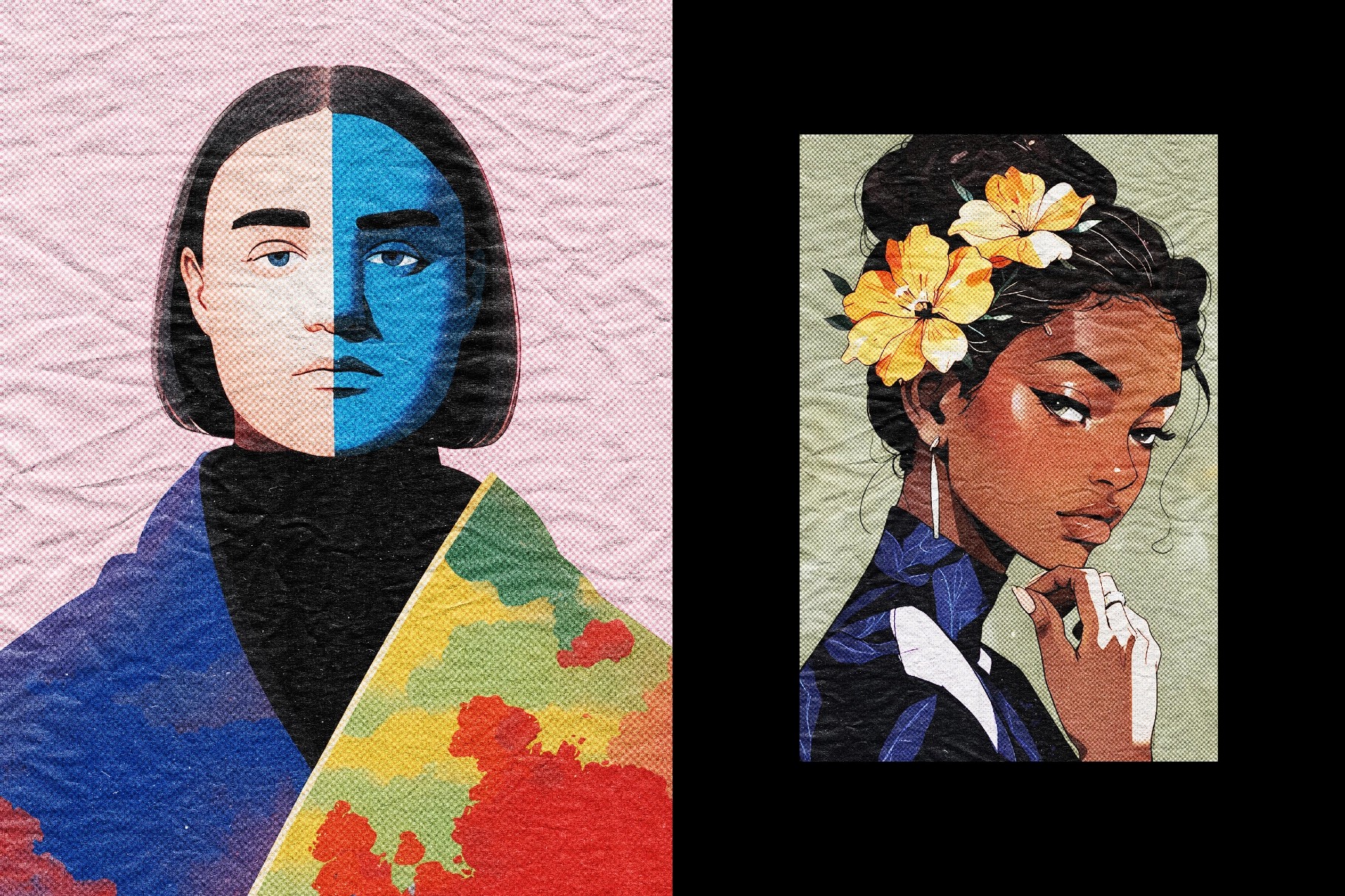 Paper Print Photo Effect