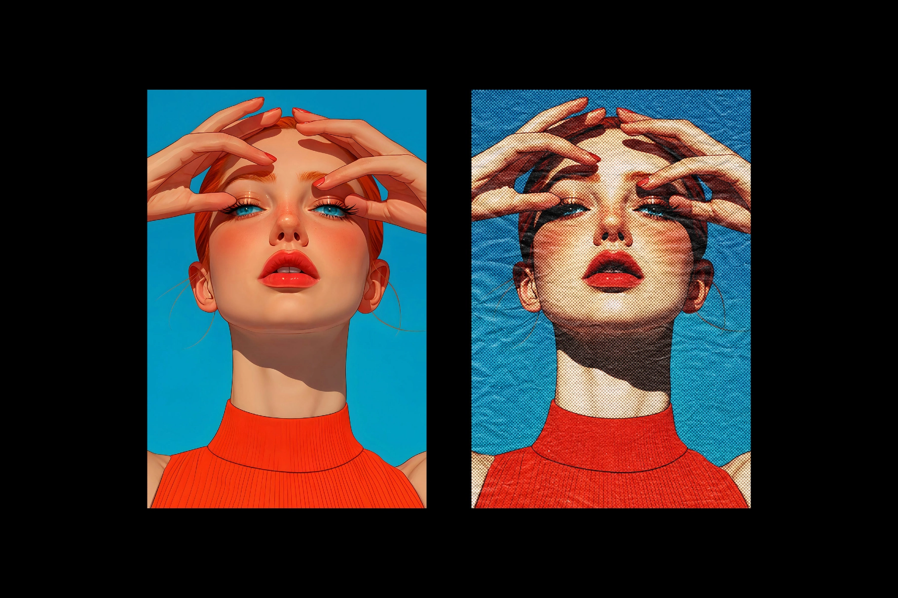 Paper Print Photo Effect