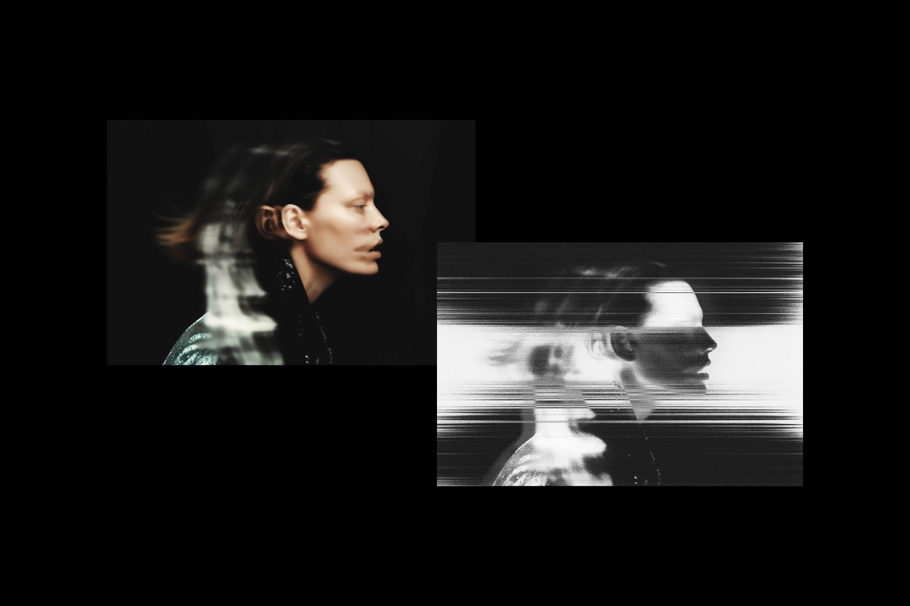 Echo Scanline Photo Effect